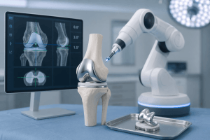 העתיד כבר כאן: כיצד סיוע רובוטי משפר את הדיוק בניתוח החלפת מפרק ברך?